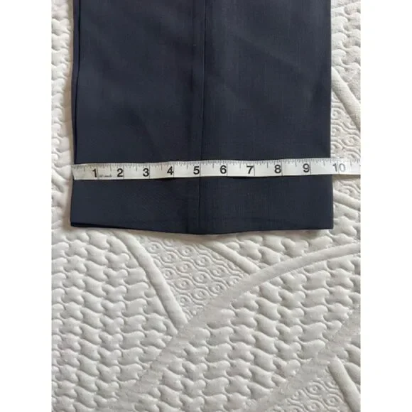 AKRIS Women's Wool Dress Pants, Charcoal. US14 - Picture 5 of 10
